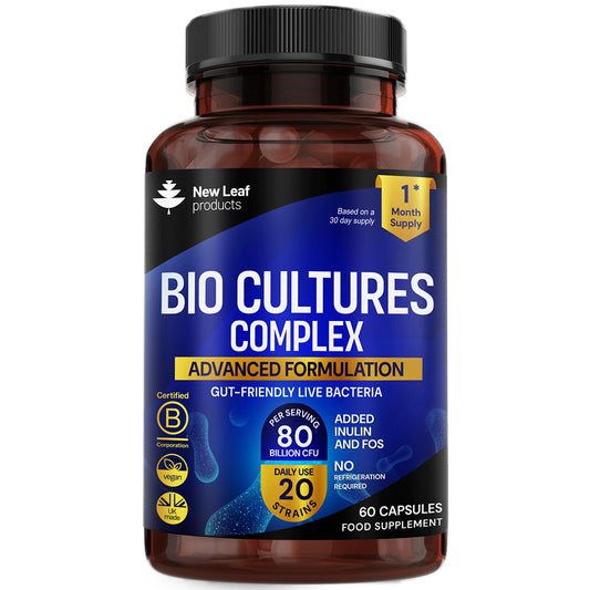 Bio Cultures - Probiotic 80B & 20 Strains Capsules