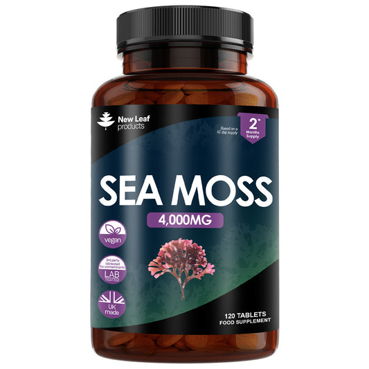 Sea Moss Tablets Extract High Strength 4000mg