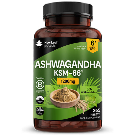 Ashwagandha KSM 66 Tablets 365 Fill
