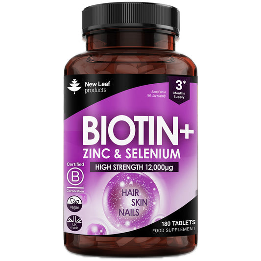 Biotin+ Vitamin B7 Tablets 180 Fill