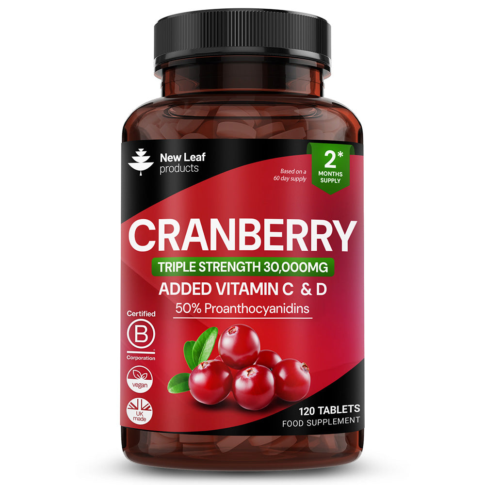 Cranberry Vitamin C and D Tablets