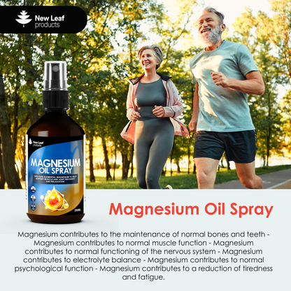 Magnesium Oil Spray - 250ml Pure Elemental 115mg Magnesium Spray for Joints and Aching Muscles