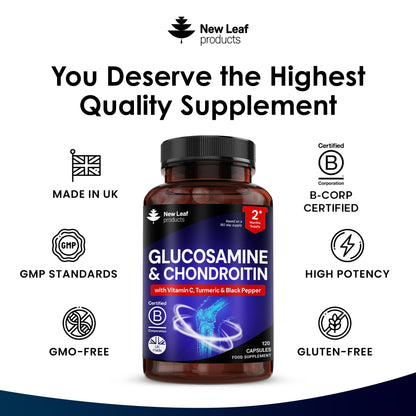 Glucosamine and Chondroitin Capsules 120 Fill