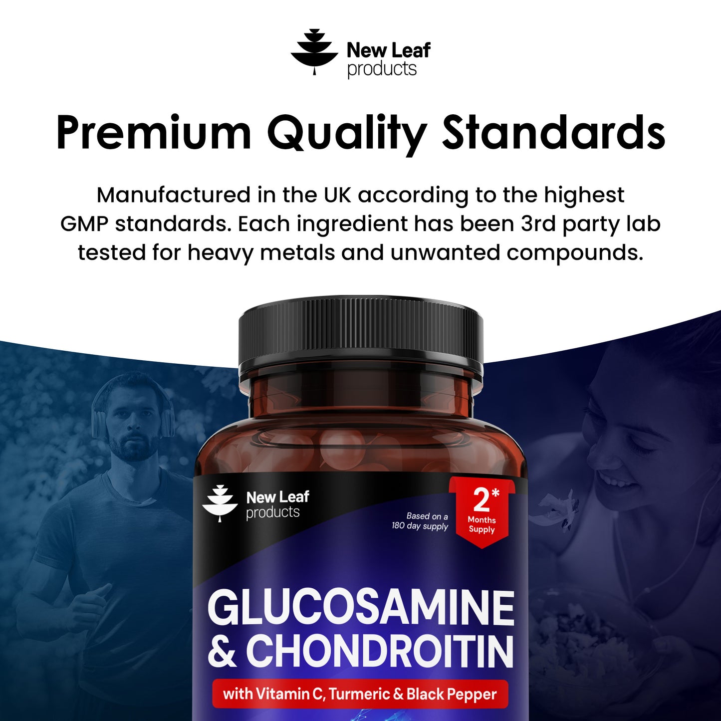 Glucosamine and Chondroitin Capsules 120 Fill