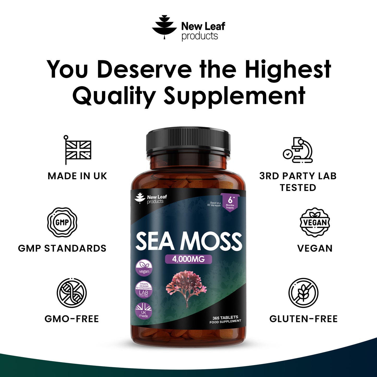 Sea Moss | 365 Tablets
