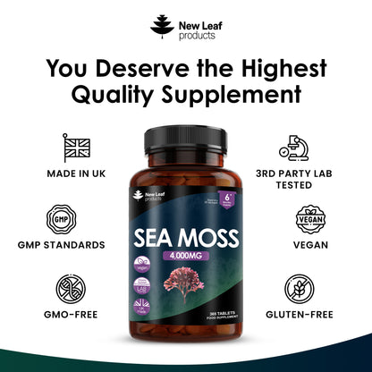 Sea Moss | 365 Tablets