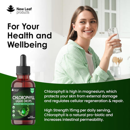Chlorophyll Liquid Drops
