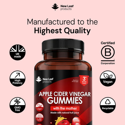 Apple Cider Vinegar | 90 Gummies