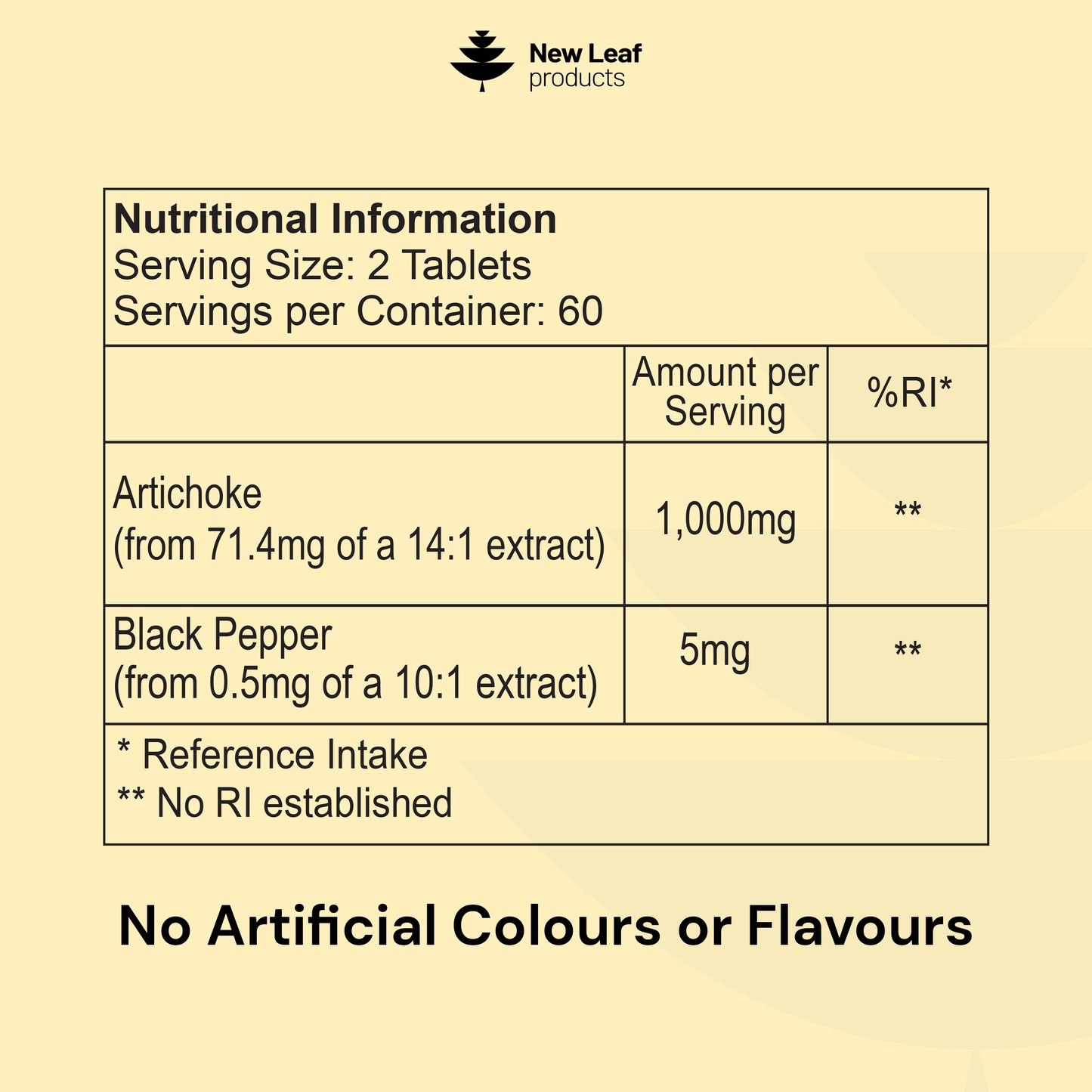 Artichoke | 120 Tablets