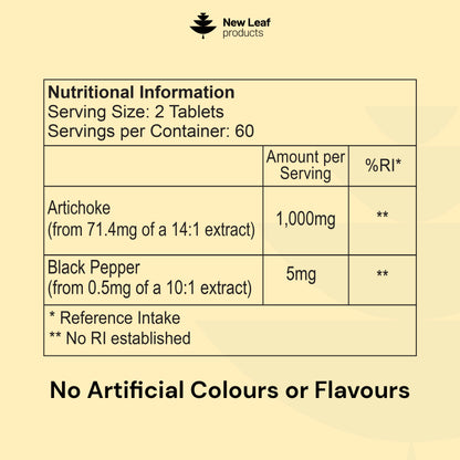 Artichoke | 120 Tablets