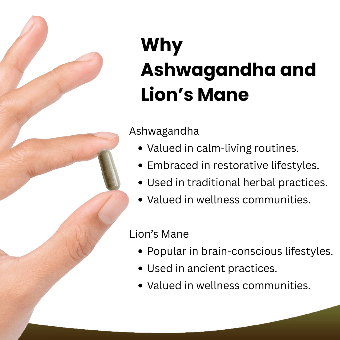 Ashwagandha Lions Mane Capsules