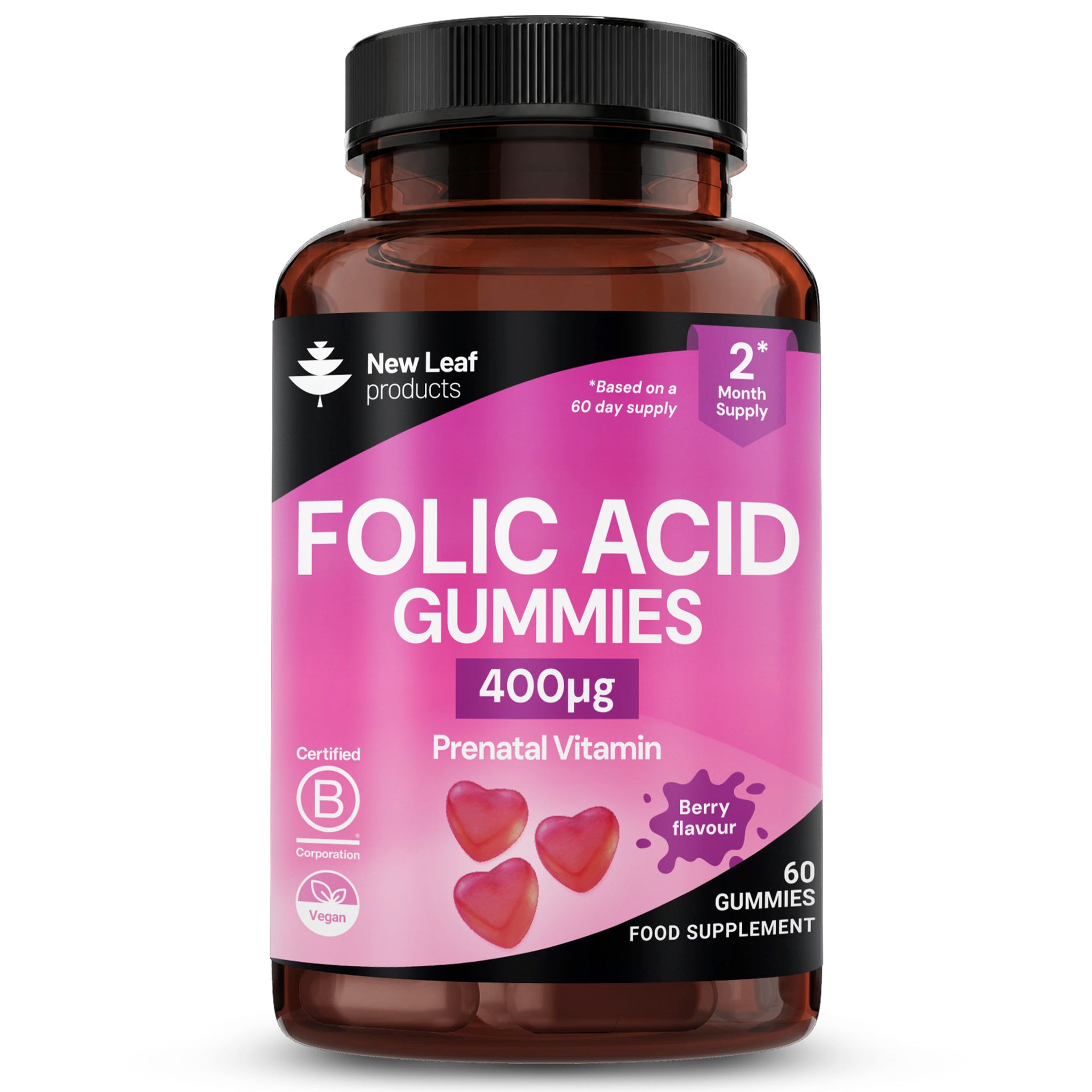 Folic Acid Prenatal Vitamin Gummies