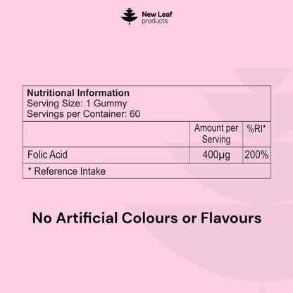 Folic Acid Prenatal Vitamin Gummies