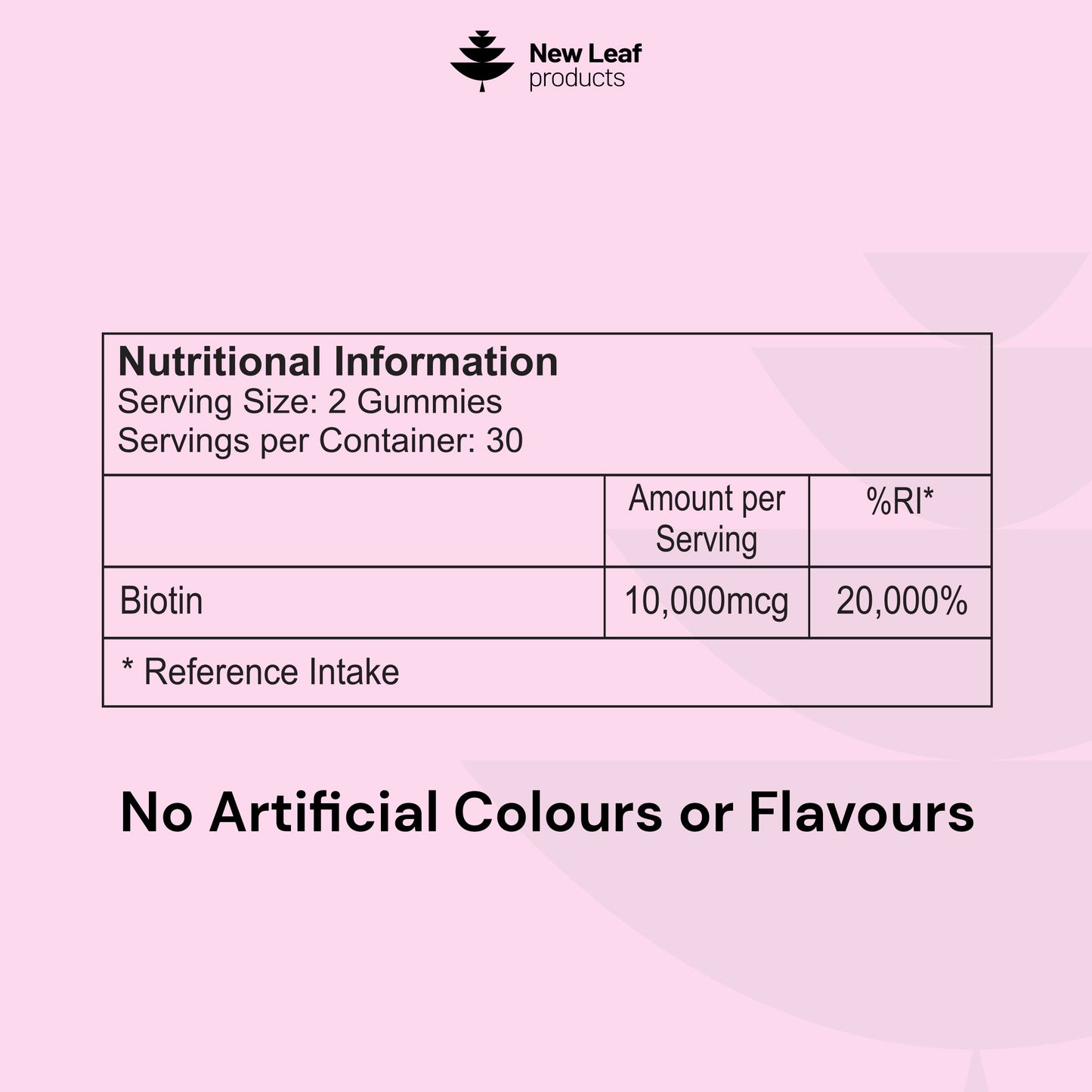 Biotin Vitamin B7 Gummies