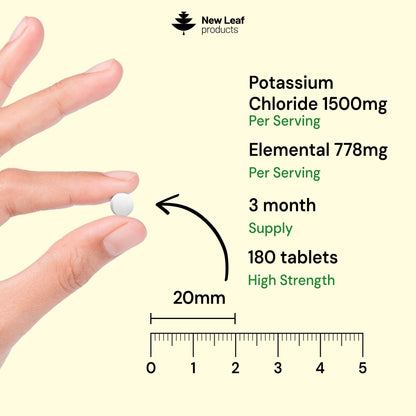Potassium Tablets 180 fill