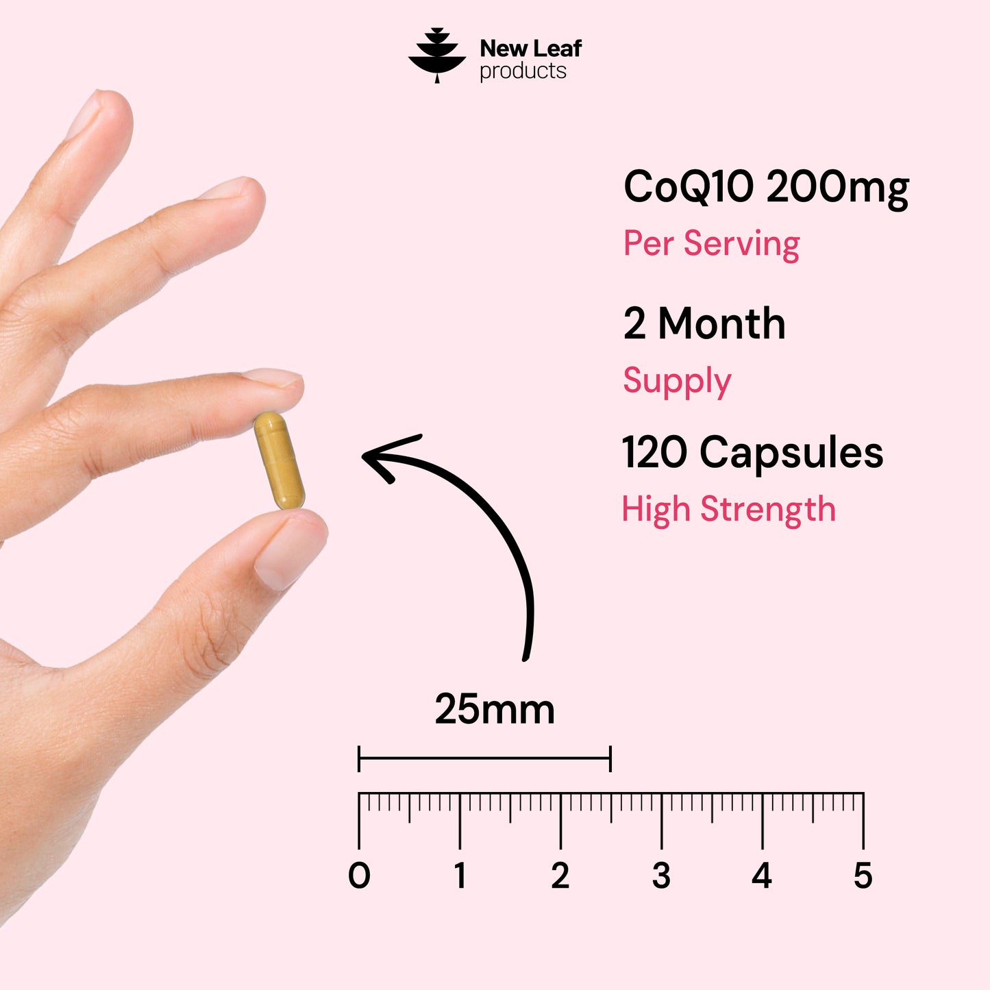 CoQ10 Ubiquinone Coenzyme Q10 Capsules