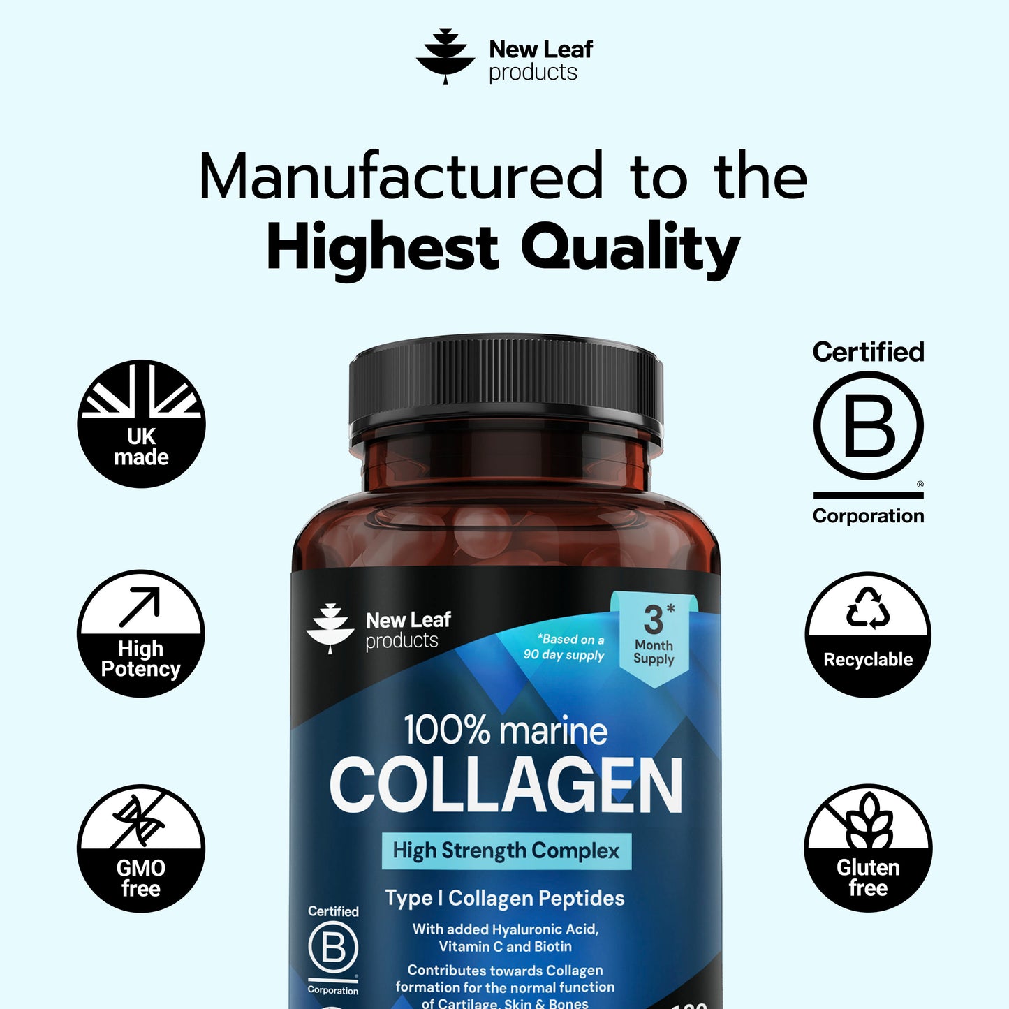 Marine Collagen | 180 Capsules
