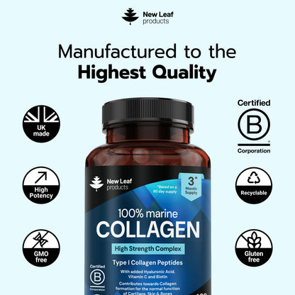 Marine Collagen | 180 Capsules