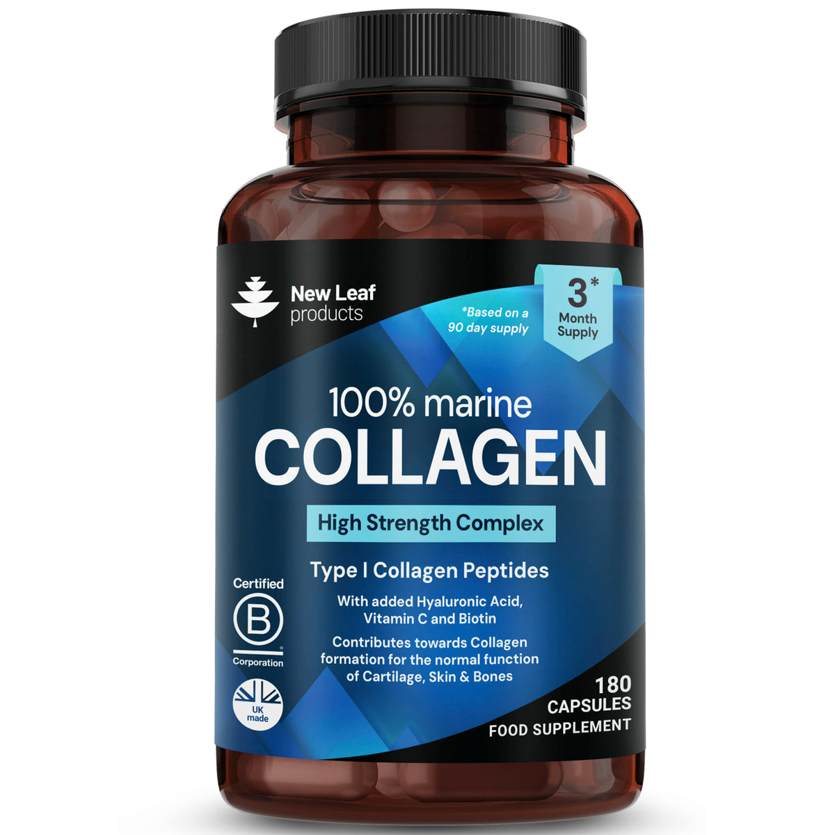 Marine Collagen 180 Capsules