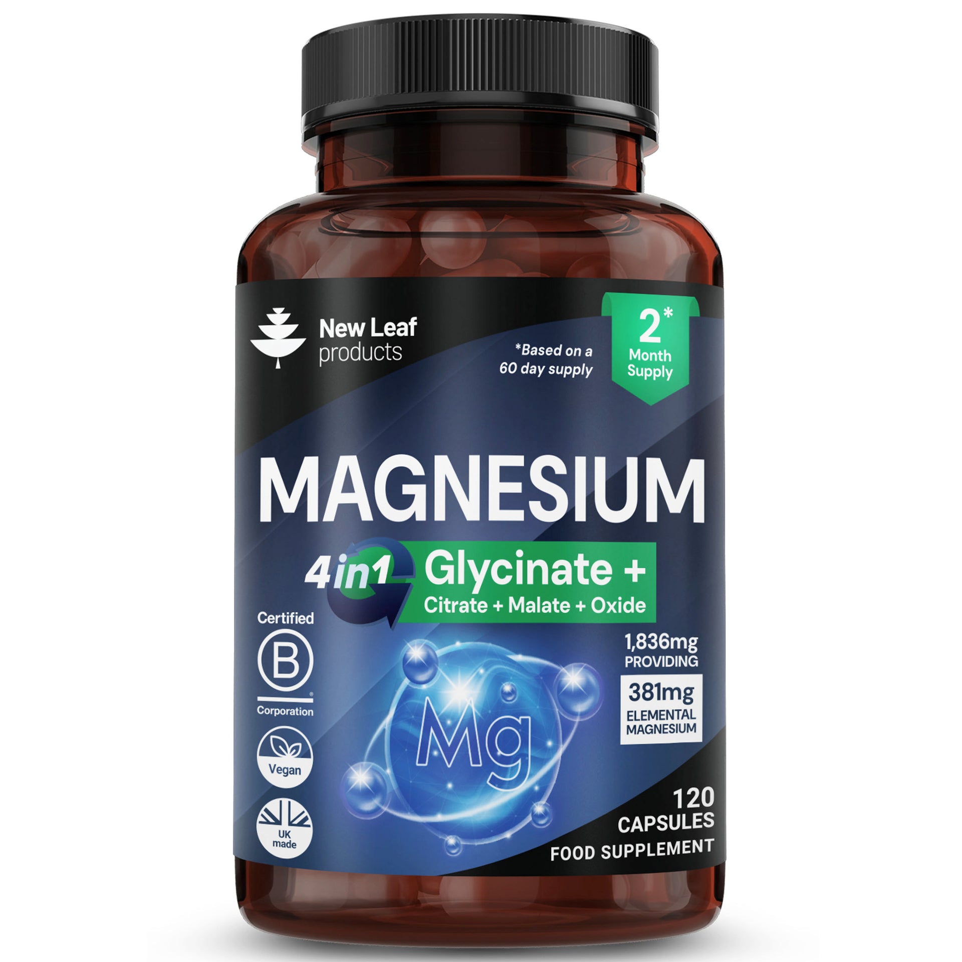 Magnesium 4in1 Complex 120 Capsules
