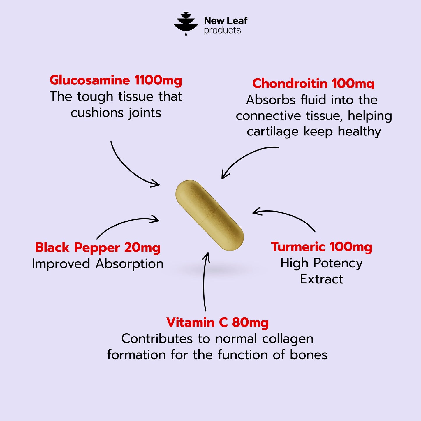 Glucosamine & Chondroitin | 120 Capsules