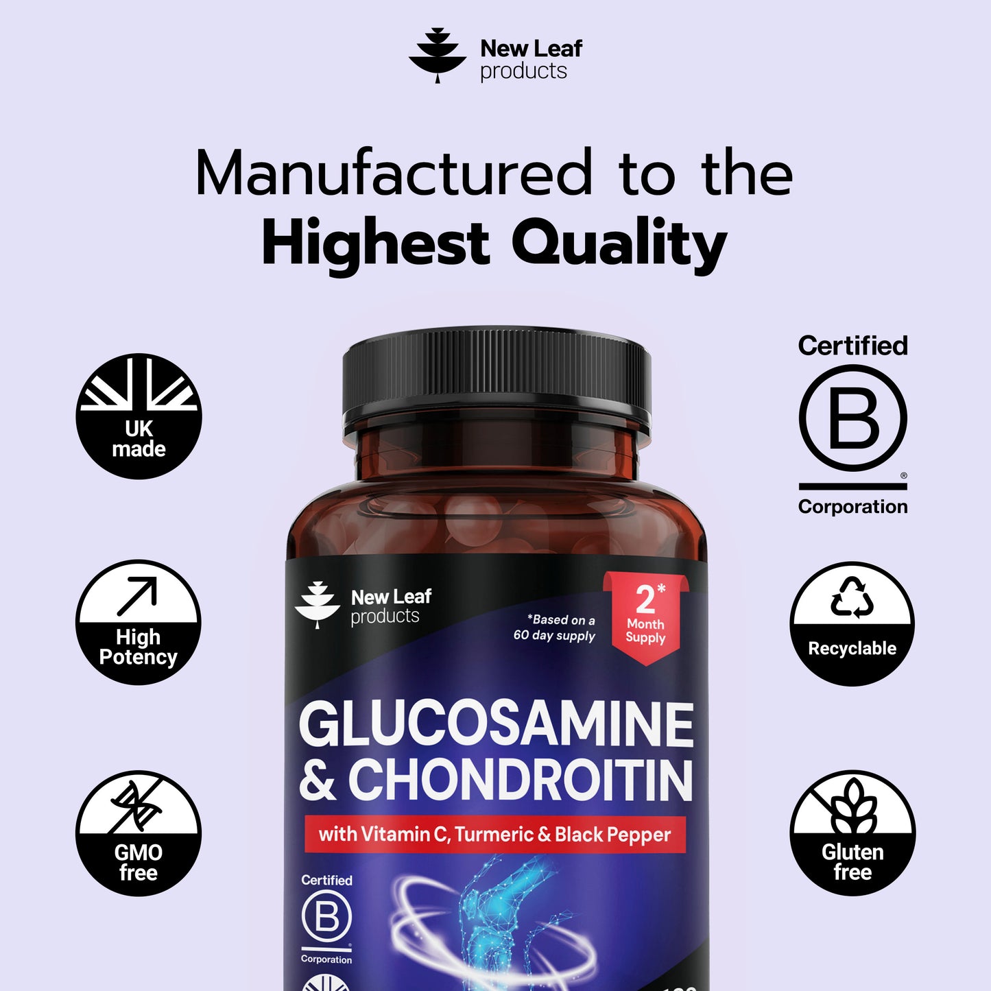 Glucosamine & Chondroitin | 120 Capsules