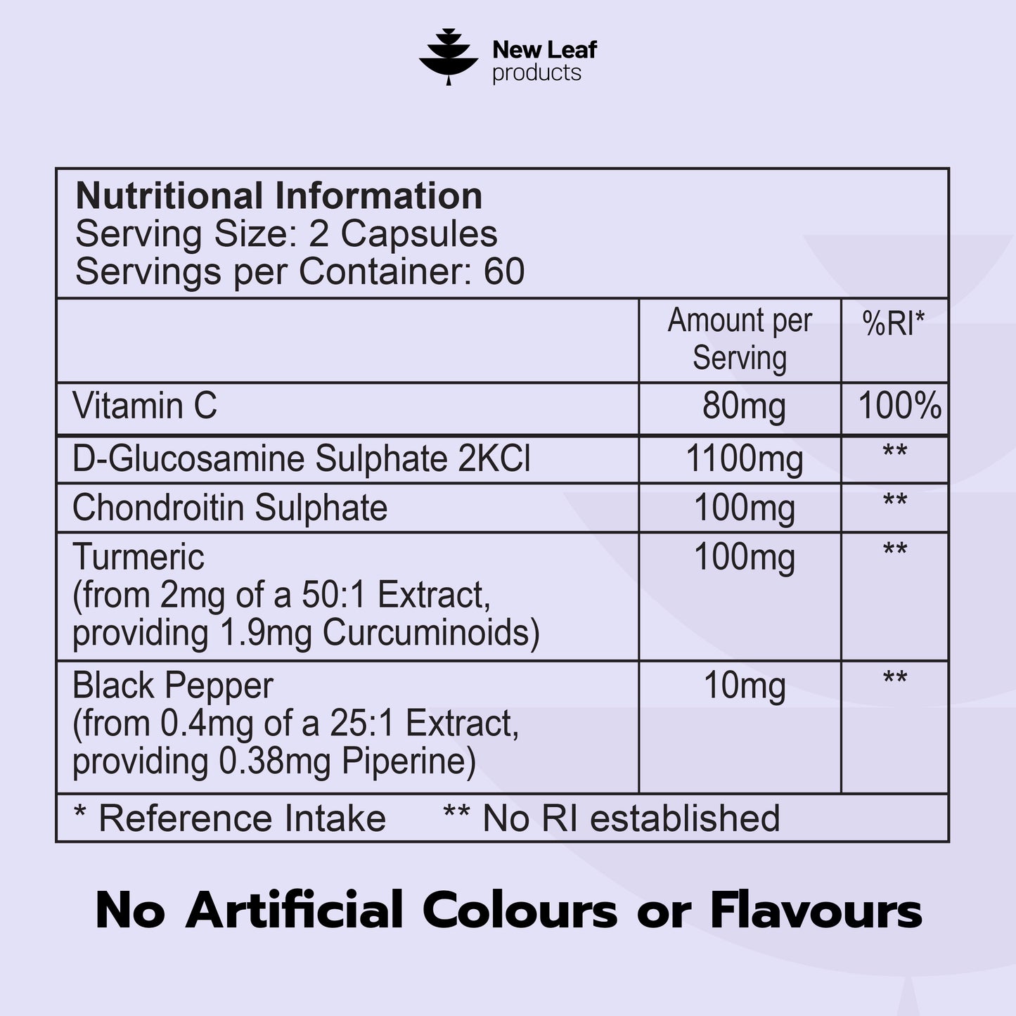 Glucosamine & Chondroitin | 120 Capsules