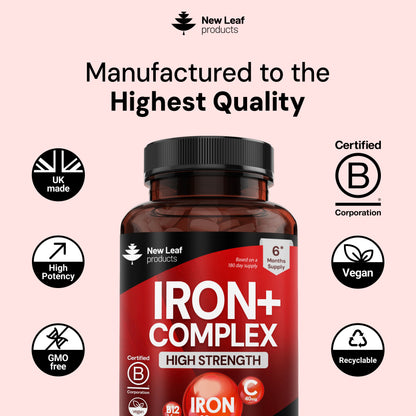 Iron Complex | 180 Tablets