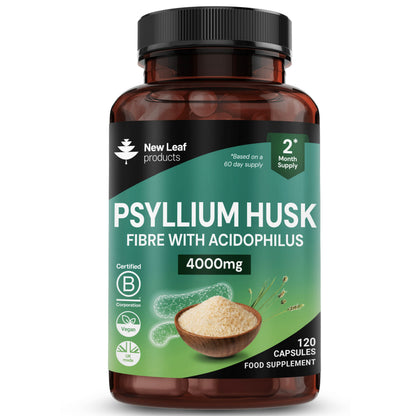Psyllium Husk Fibre with Acidophilus Capsules
