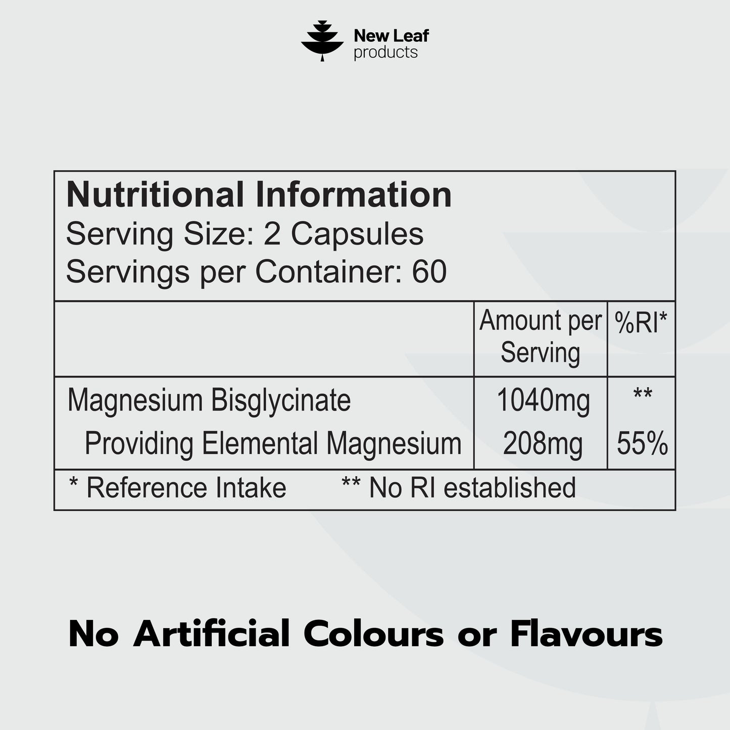 Magnesium Glycinate Capsules
