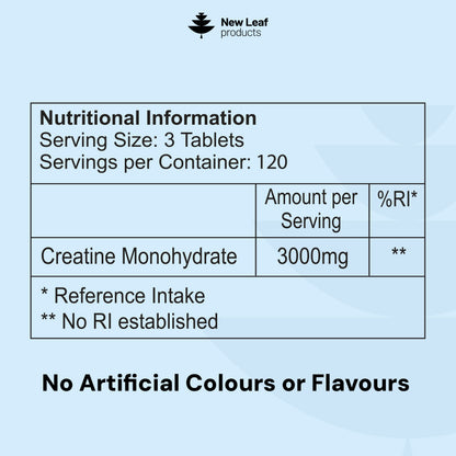 Creatine Monohydrate | 360 Tablets