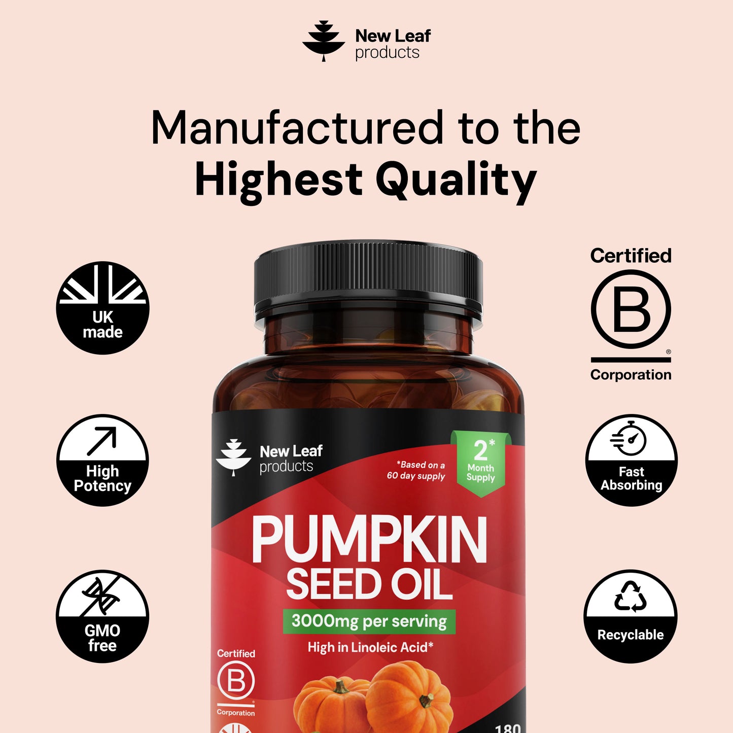 Pumpkin Seed Oil Capsules