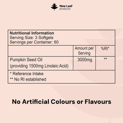 Pumpkin Seed Oil Capsules