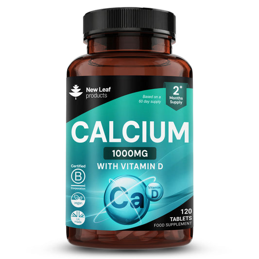 Calcium + Vitamin D | 120 Tablets