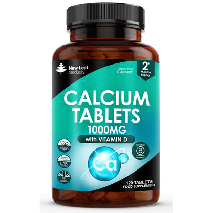 Calcium & Vitamin D3 High Strength Supplements Tablets