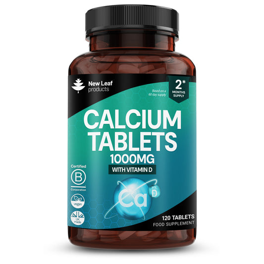 Calcium + Vitamin D | 120 Tablets