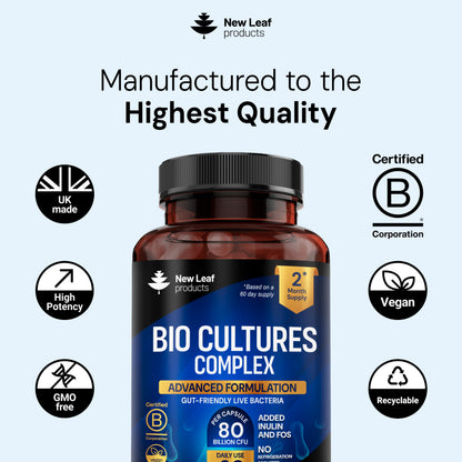 Bio Cultures Complex | 60 Capsules
