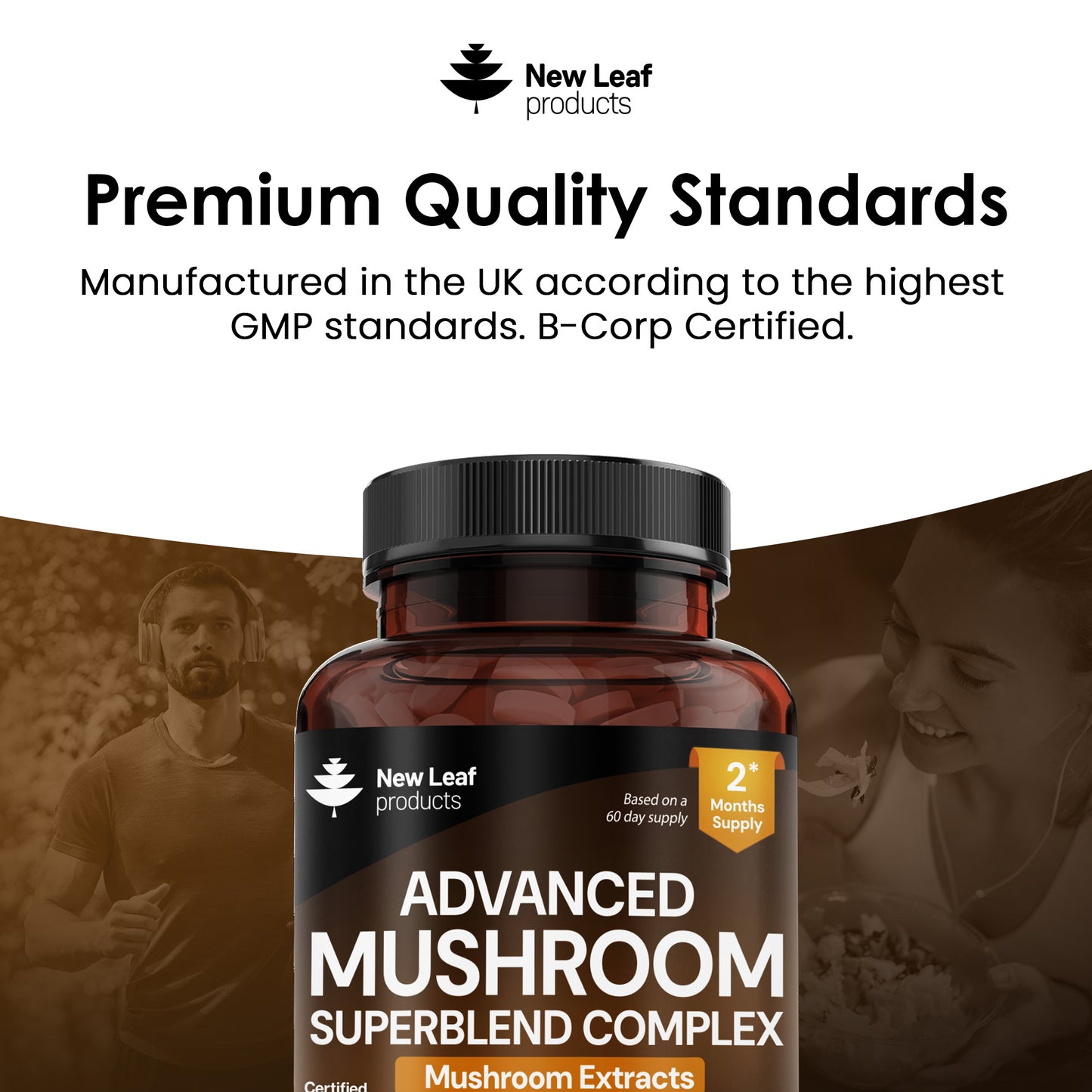 Mushroom Superblend Complex Tablets