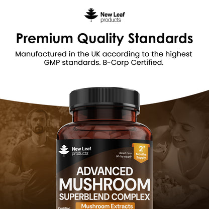Mushroom Superblend Complex Tablets