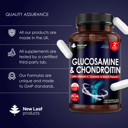 Glucosamine and Chondroitin Capsules 120 Fill