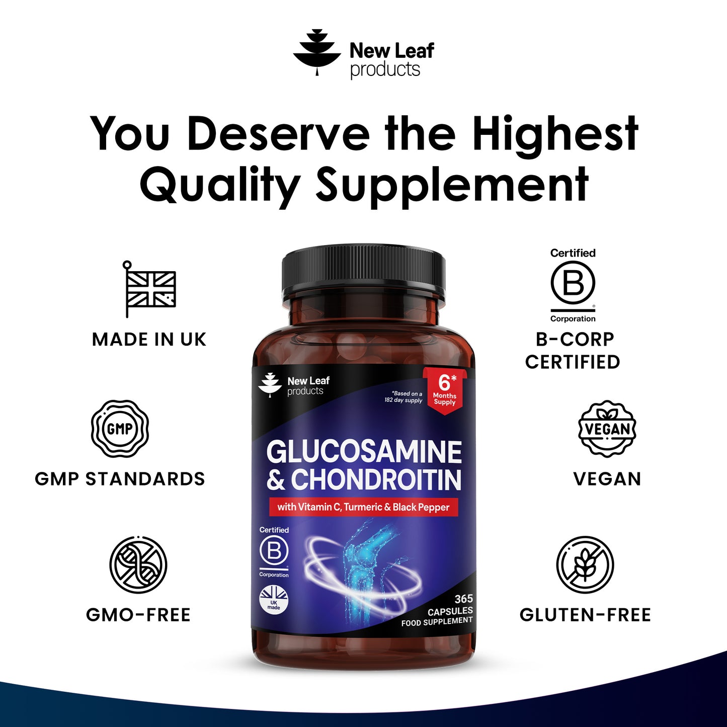 Glucosamine and Chondroitin Capsules 365 Fill