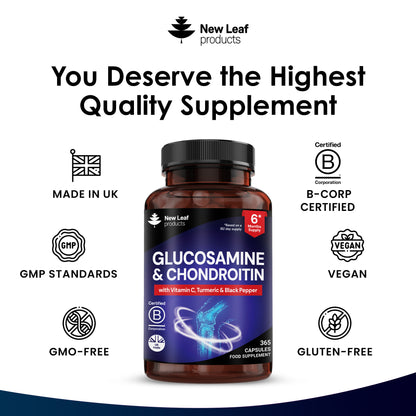 Glucosamine and Chondroitin Capsules 365 Fill