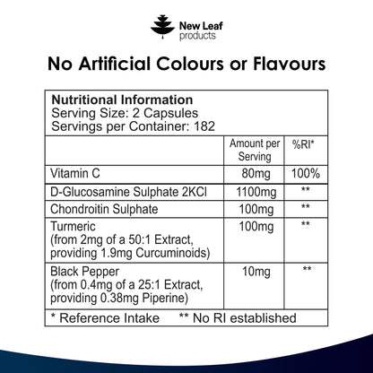 Glucosamine and Chondroitin Capsules 365 Fill