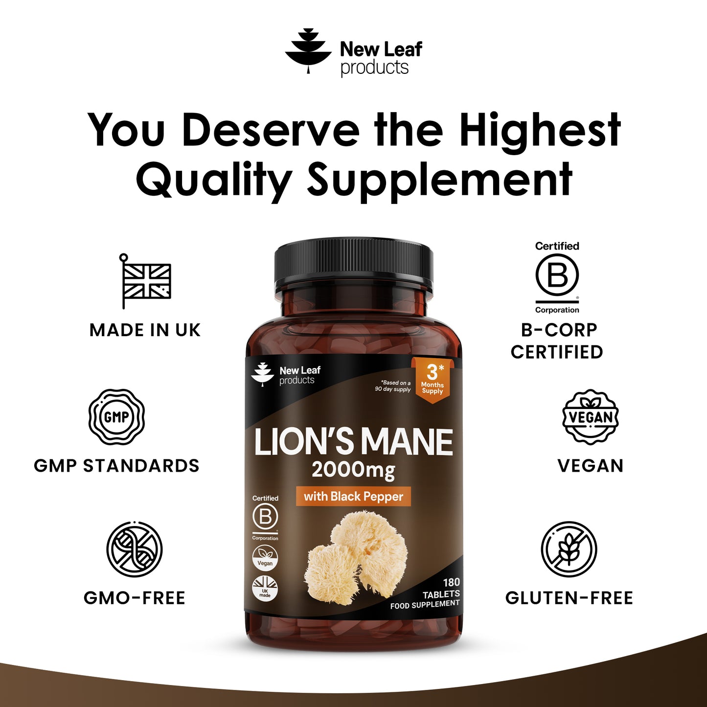 Lion's Mane Tablets