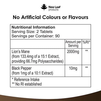 Lion's Mane Tablets