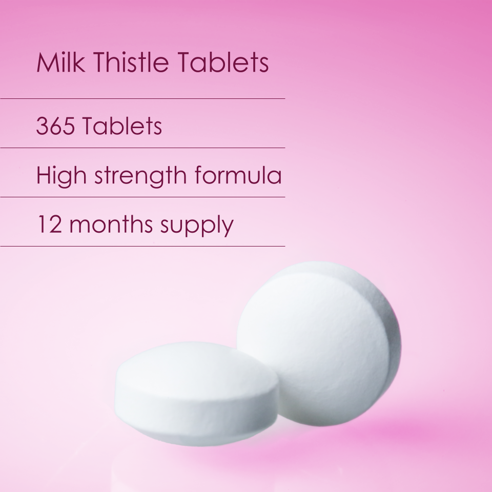 Milk Thistle Tablets 365 Fill