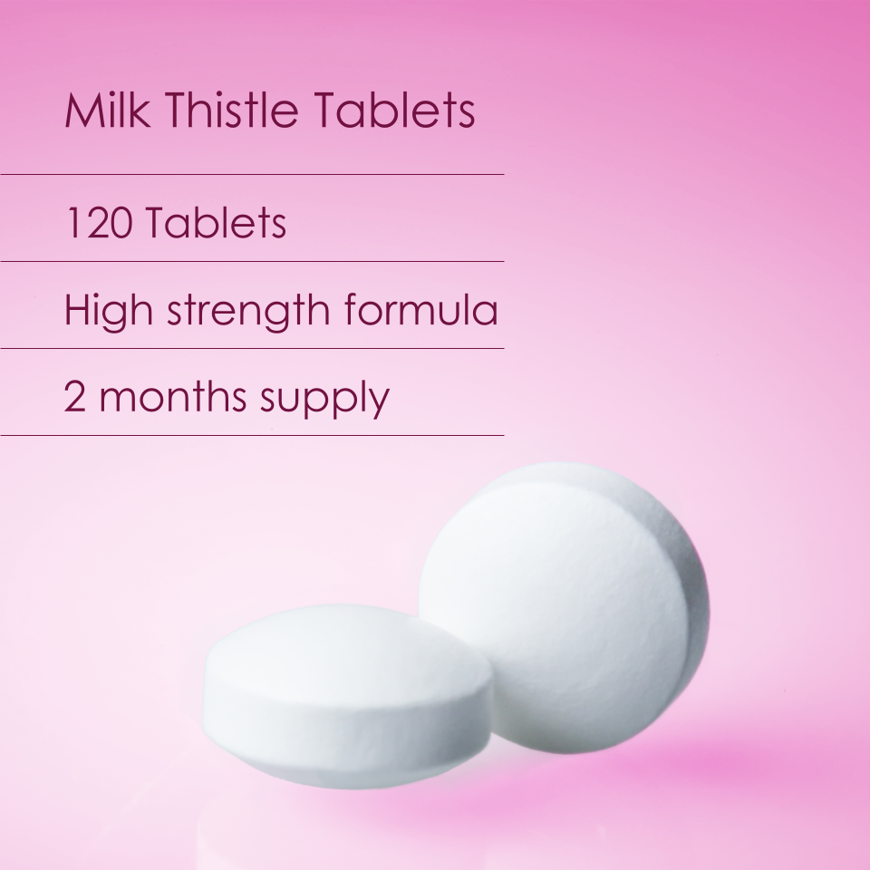 Milk Thistle Tablets 120 Fill
