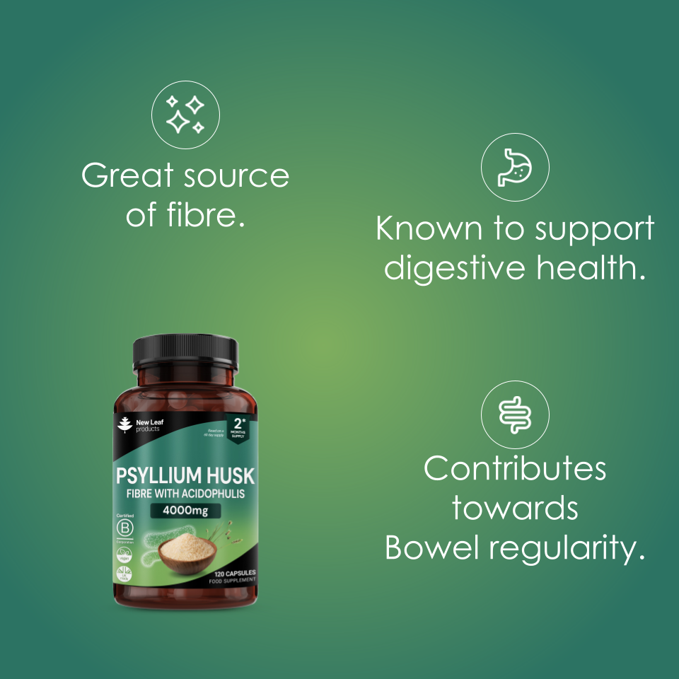 Psyllium Husk Fibre with Acidophilus Capsules