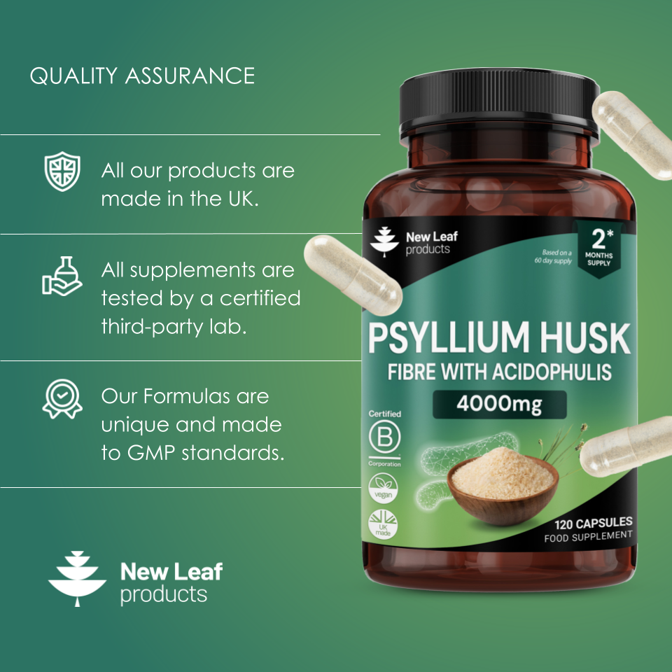Psyllium Husk Fibre with Acidophilus Capsules