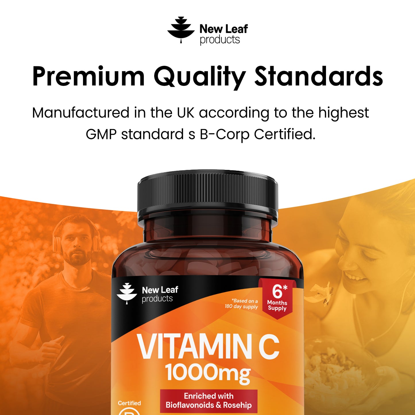 Vitamin C + Bioflavonoids & Rosehip | 360 Tablets